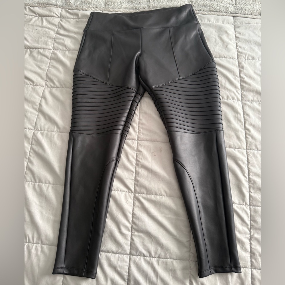 Express Black Moto Leggings